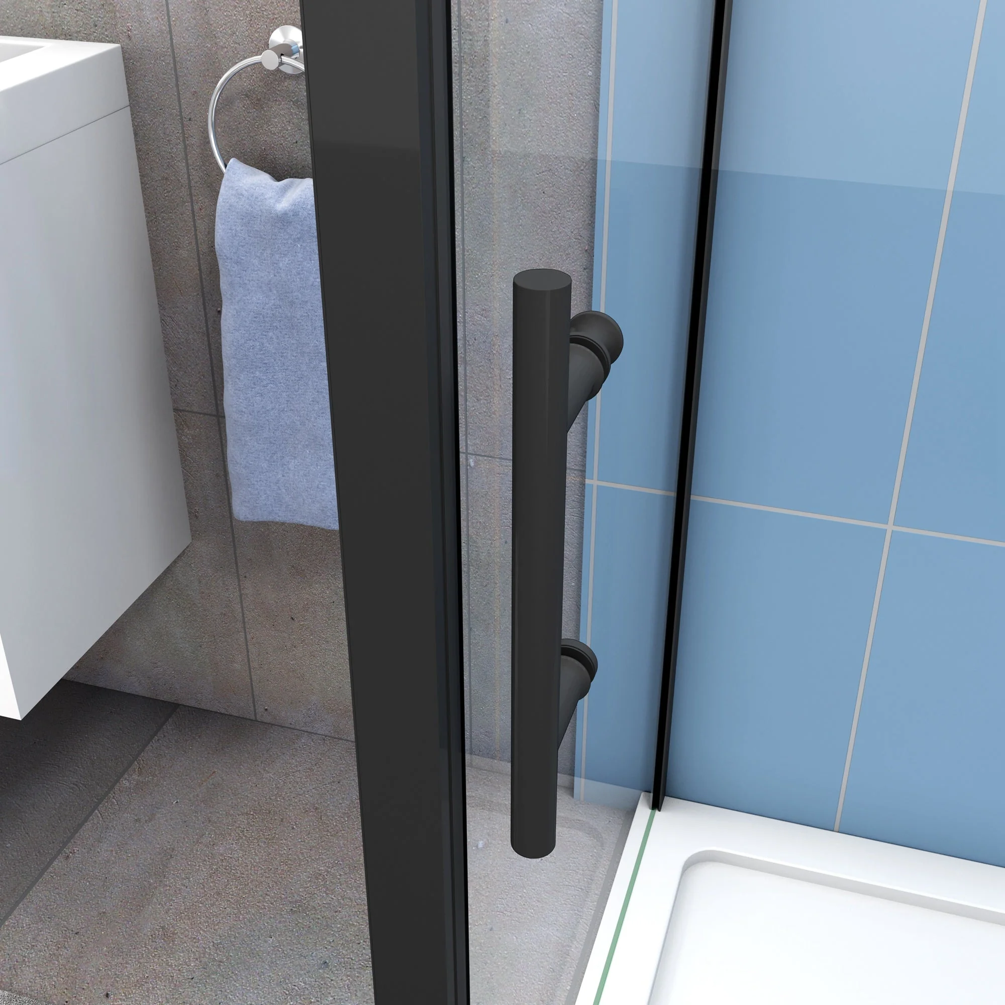 Cuarto de baño 100x185 cm con paneles laterales - Image 5
