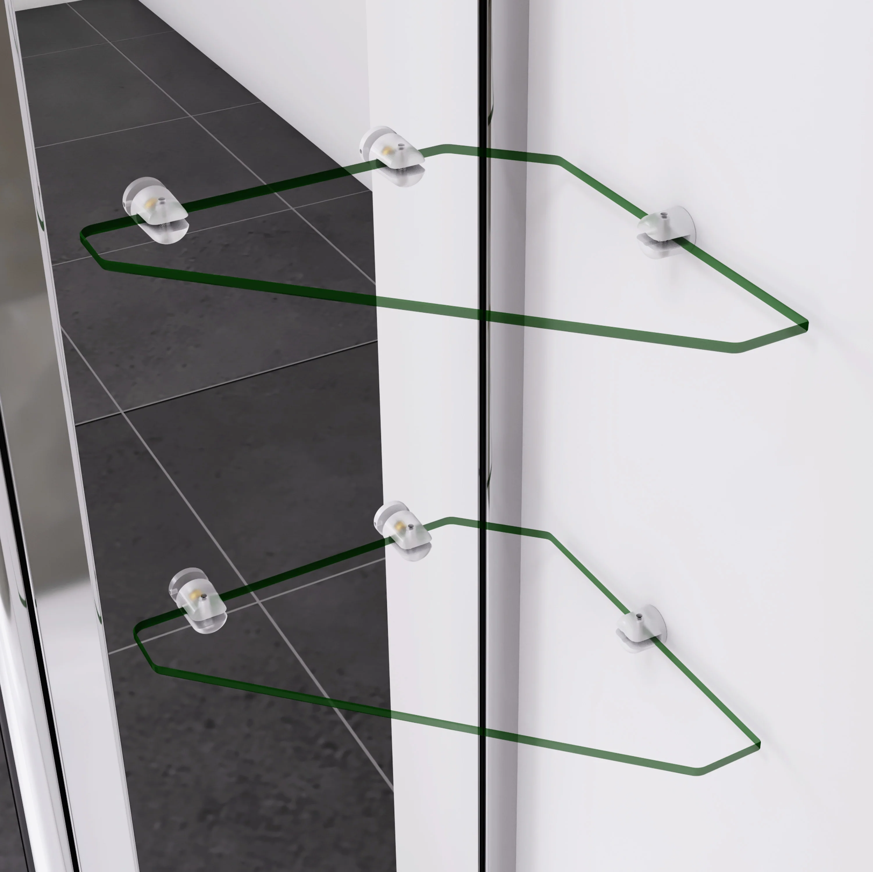 Mamparas Baño Pantalla para Bañera de vidrio templado 5 mm - Image 7