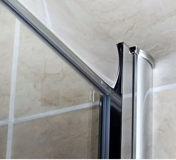 Mamparas de Ducha 2 Fijas + 2 Corredizas Puertas Corredera de Baño cristal vidrio templado 6mm - Image 2